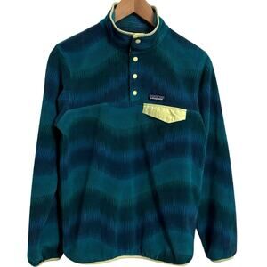 Patagonia Synchilla Snap-T Pullover Women's Size  XS Multicolor Outdoor Gorpcore